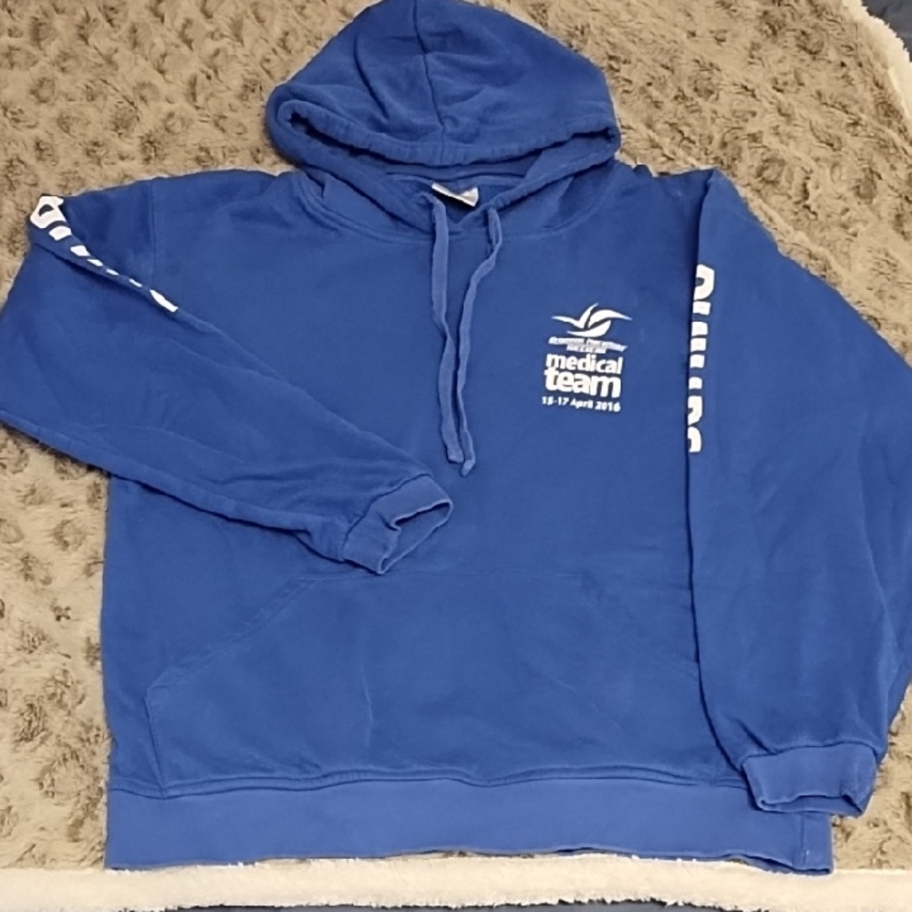 Blue Brighton Marathon Medical Team Hoodie